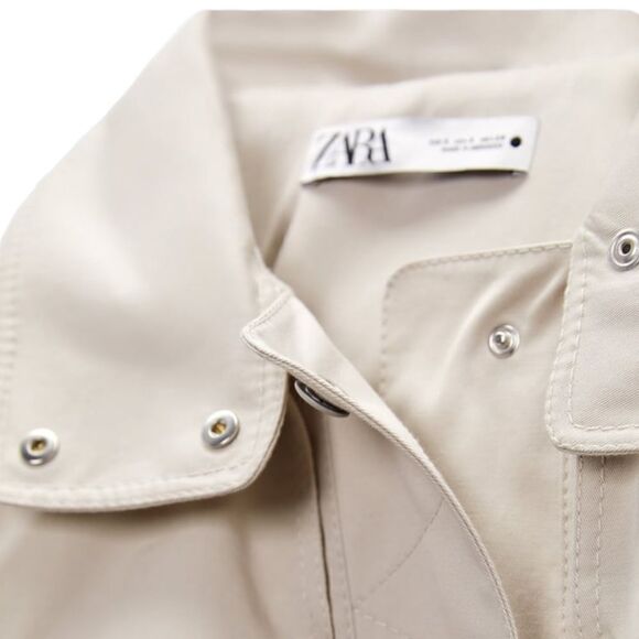 ZARA | Ice | POCKET PARKA LIMITED EDITION - Picture 4 of 12